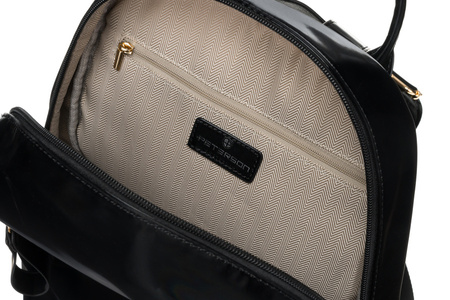 Eleganter Damen Rucksack mit goldenen Beschlägen – Peterson