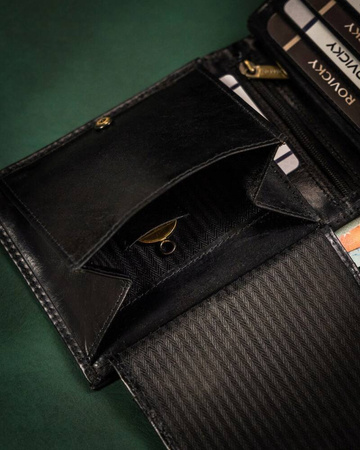 Große Herren Geldbörse aus Echtleder – Rovicky