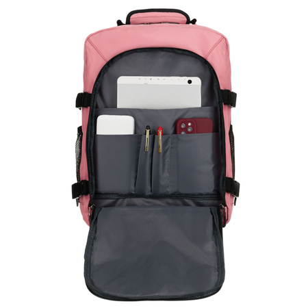 Rosa Reisetasche mit verstellbaren Trägern – Peterson