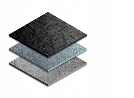 Herren Geldbörse aus Leder in Großformat mit Glattleder-Finish – Rovicky