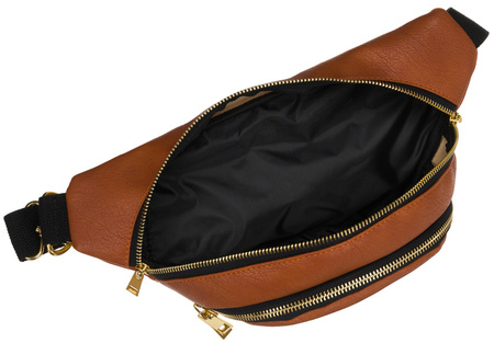 Klassische Damen Bauchtasche aus Öko-Leder – Peterson