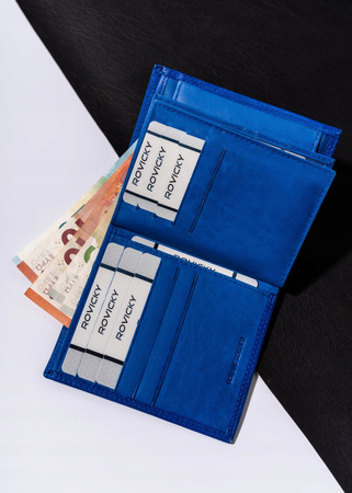 Große Herren Geldbörse aus Leder – Always Wild