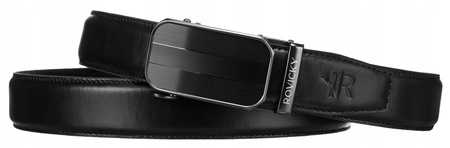 Universeller Herren Ledergürtel mit Automatikschließe – Rovicky