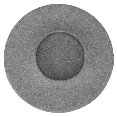 Warmer, grauer Damen-Beret aus Acryl – Rovicky