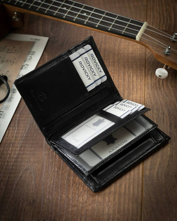 Große Herren Geldbörse aus Leder mit RFID-Schutz – 4U Cavaldi