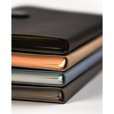 Beiger Notizblock im A5-Format, liniert – Peterson