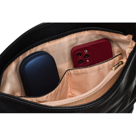 Klassische Damen Umhängetasche aus Öko-Leder für den Alltag – Rovicky