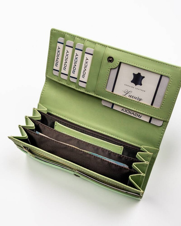 Klassische Damen Geldbörse aus Öko-Leder – 4U Cavaldi