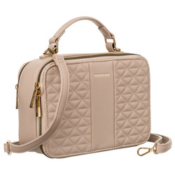 Kleine elegante Damen Umhängetasche aus Öko-Leder – Peterson