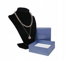 Vergoldete Damen Halskette mit Münzanhänger – Lorenti