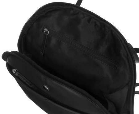 Eleganter Damen Rucksack aus echtem Leder – Peterson