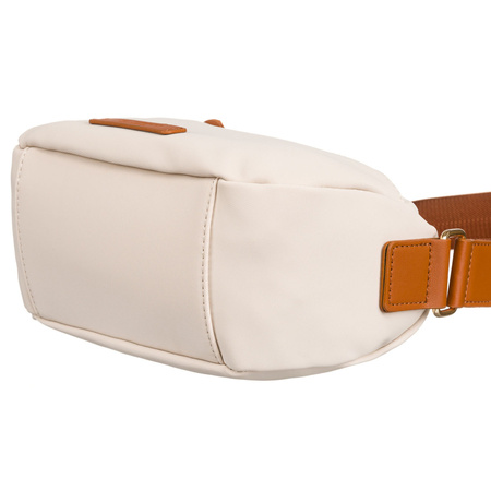 Damentasche aus Nylon in Braun-Beige – Peterson