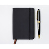 Schwarzes Notizbuch im A6-Format, gepunktet – Peterson