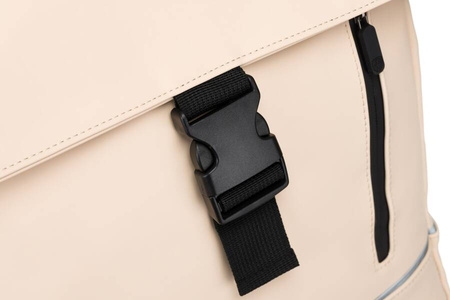 Robuster City Rucksack aus Synthetikmaterial mit Etui im Set – Peterson