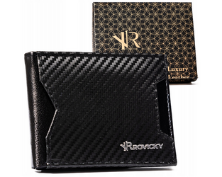 Herren Geldklammer aus echtem Leder – Rovicky