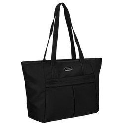 Stilvolle Damen Shopper Tasche in Schwarz – Peterson