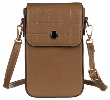 Mini Damen Umhängetasche-Portemonnaie aus Öko-Leder – Peterson