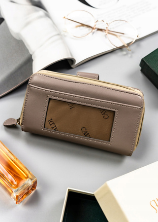 Große bequeme Damen Geldbörse aus Öko-Leder – 4U Cavaldi