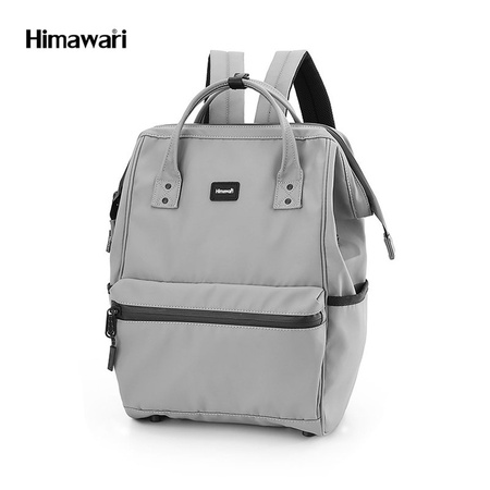 Wasserdichter Nylon-Rucksack in Hellgrau – Himawari