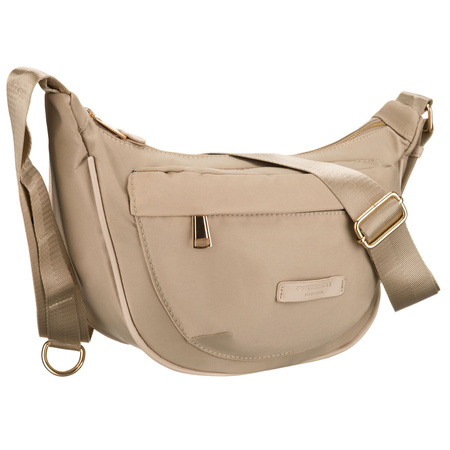 Damen-Umhängetasche in Beige aus Nylon – Peterson