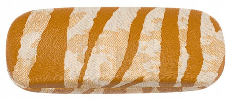 Elegantes Brillenetui mit Zebramuster – 4U Cavaldi