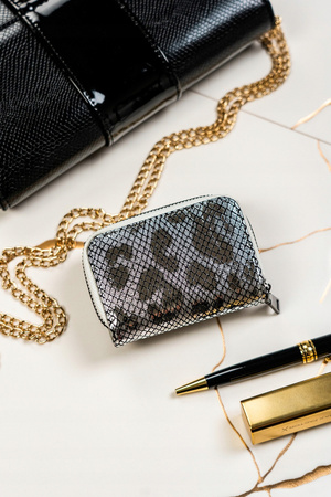 Kleine Damen Geldbörse aus echtem Leder – Lorenti