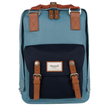 Städtischer Rucksack in Hellblau mit Laptopfach – Himawari