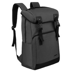Zweifach unterteilter Laptop-Rucksack 15” in Grau – Peterson