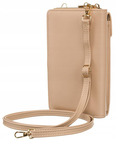 2-in-1 Handtasche-Geldbörse mit langem, abnehmbarem Riemen – 4U Cavaldi