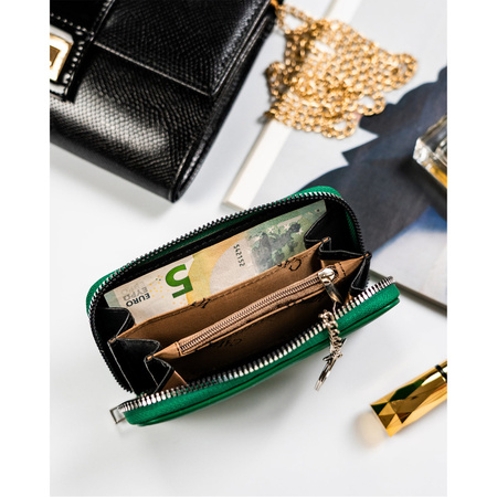 Damen Geldbörse im Federmäppchen-Stil aus Öko-Leder – 4U Cavaldi