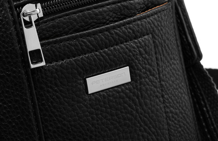 Herren Umhängetasche aus Öko-Leder – Peterson