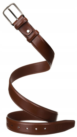 Breiter Herren Ledergürtel mit klassischer Schnalle – Rovicky