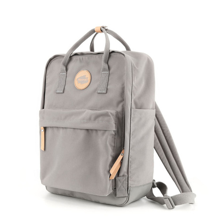 Praktischer Stadt-Rucksack für Damen in Dunkelgrau mit verstellbaren Trägern – Himawari