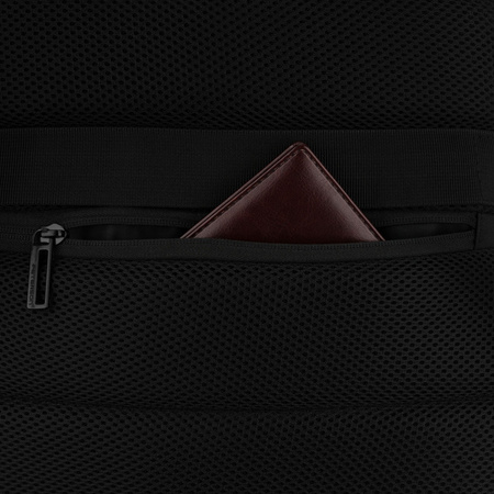 Reise-Rucksack aus Polyester in Schwarz, ideal für Handgepäck – Peterson