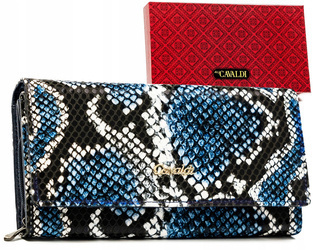 Große Damen Geldbörse aus echtem und Öko-Leder – 4U Cavaldi