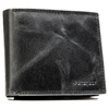 Große Herren-Geldbörse aus Leder in Schwarz mit RFID-System - Peterson