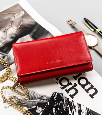 Geräumige Damen Geldbörse aus Leder – Peterson