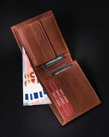 Herren Geldbörse aus Leder für Karten – Peterson