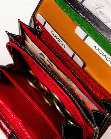 Große Damen Geldbörse aus Leder mit RFID Schutz – 4U Cavaldi