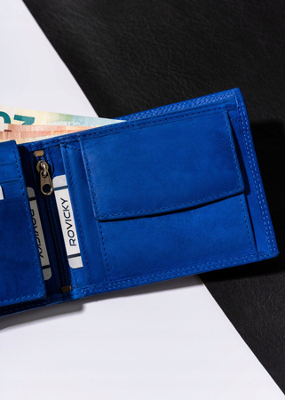 Große Herren Geldbörse aus echtem Leder – Always Wild