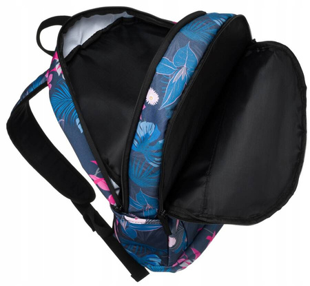 Klassischer Damen Rucksack aus Polyester mit Blumenmuster – Rovicky