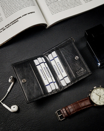 Stilvolle Herren Banknotentasche aus Echtleder – Rovicky