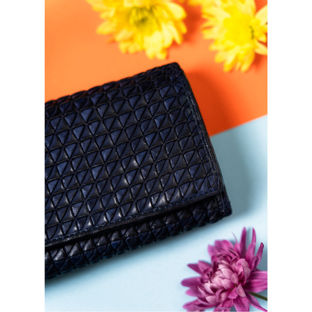 Elegante Damen Geldbörse für Karten und Dokumente mit RFID – Rovicky