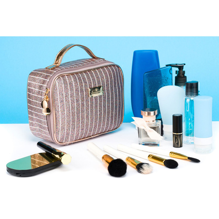 Geräumige Damen Kosmetiktasche mit Reißverschluss – Peterson