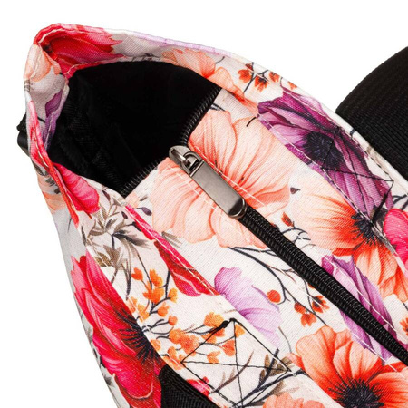 City Shopper Tasche mit Blumenmuster – Rovicky