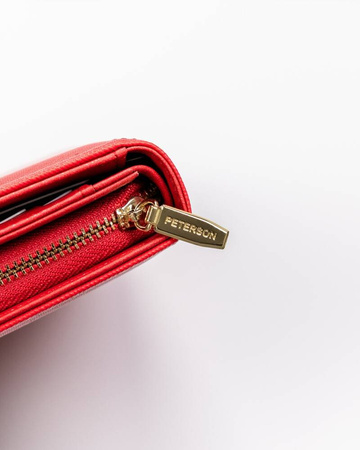 Große Damen Geldbörse aus Öko-Leder – Peterson