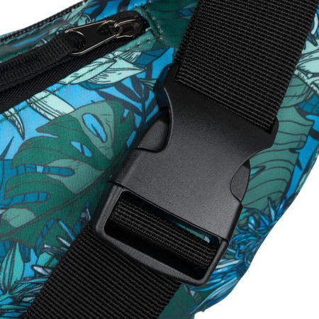 Damen Gürteltasche aus Polyester mit Pflanzenmuster – Rovicky