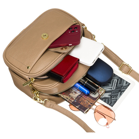 Crossbody Tasche mit abnehmbarer City Bauchtasche – Rovicky