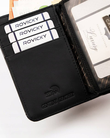 Damen Geldbörse mit Reißverschluss und Druckknopf – 4U Cavaldi