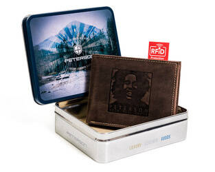 Herren Geldbörse mit Bob Marley Prägung – Peterson